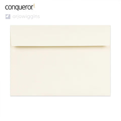 Enveloppe conqueror vergé crème 162x229 mm (C5)