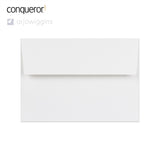 Enveloppe conqueror vergé blanc glacier 114x162 mm (C6)