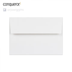 Enveloppe conqueror vergé blanc glacier 114x162 mm (C6)