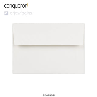 Enveloppe conqueror vergé banc 114x162 mm (C6)