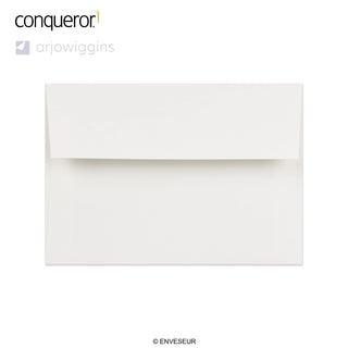 Enveloppe conqueror velin blanc 114x162 mm (C6)