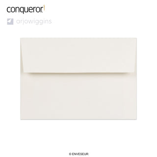 Enveloppe conqueror velin blanc Nacré 114x162 mm (C6)