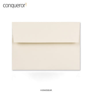 Enveloppe conqueror velin crème 114x162 mm (C6)