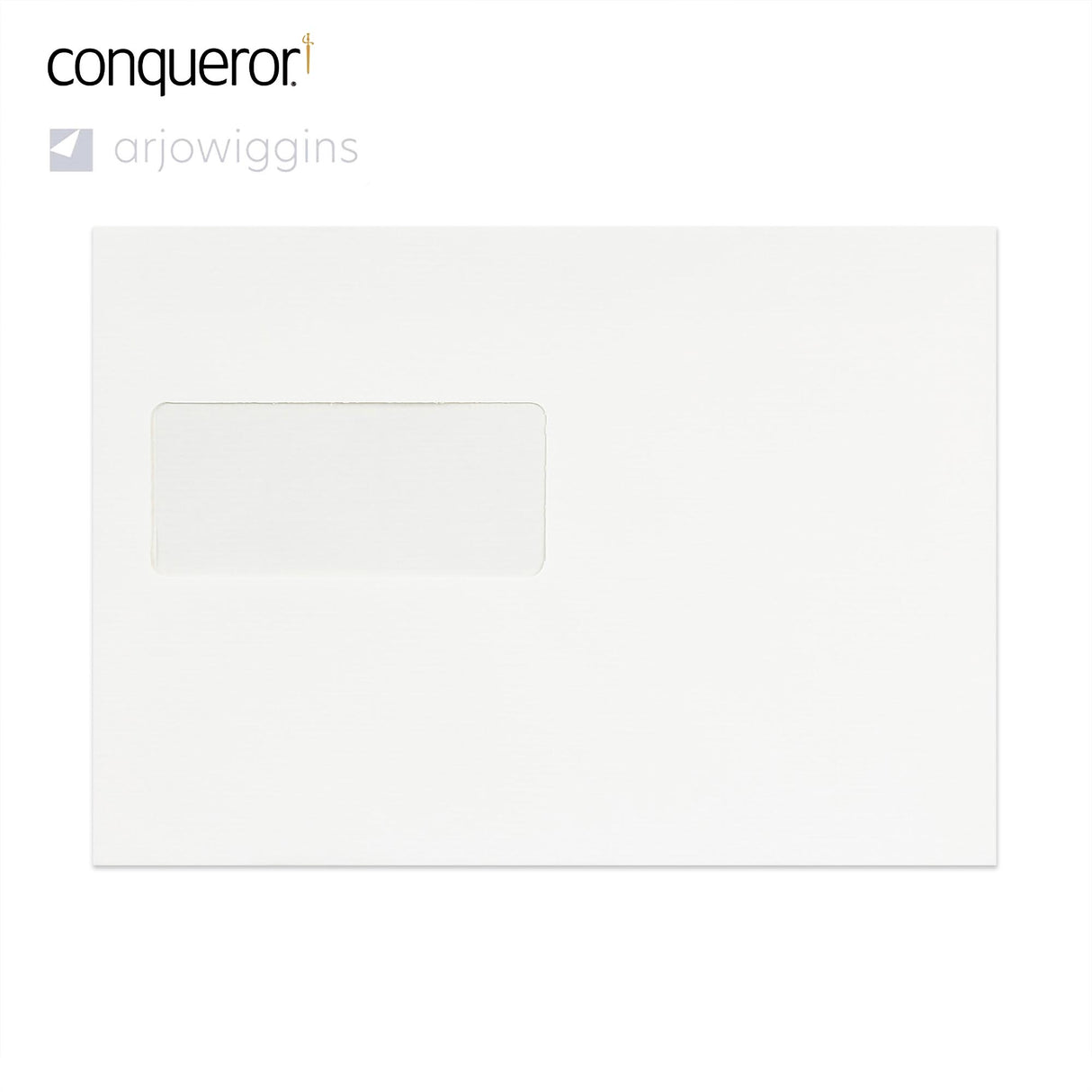 Enveloppe conqueror velin blanc glacier 162x229 mm (C5)
